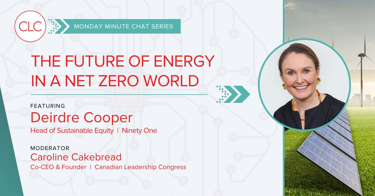 The Future of Energy in a Net Zero World